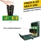 Flash Furniture Kessler 8 x 13 Unscented Premium Pet Waste Station Bags, Extra Thick and Strong Leak Proof, 4000PK PLA-6SIV55425-GG - alternate 10